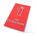 Letters Fire Extinger Sign com Braille de Grau 2